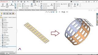 Model Sheet Metal Cylinder With Solidworks