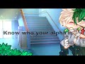 Know who your alpha is..~ // BakuDeku // Omegaverse // My AU // A/O/B Dynamics //
