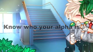 Know who your alpha is..~ // BakuDeku // Omegaverse // My AU // A/O/B Dynamics //