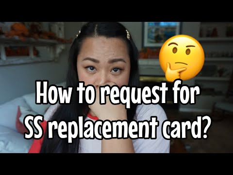 How to request for Social Security replacement card? | August 2020 | Covid Style