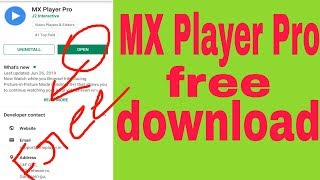 How to download MX Player pro latest full version in 2019 screenshot 5