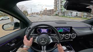 2024 Mercedes GLA 250 4Matic - POV Day Time Drive #4k (Super Nice)