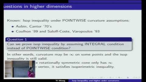 Higher order curvatures and isoperimetric inequalities - Yi Wang