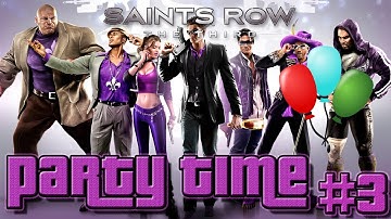 Saints Row The Third Walkthrough Episode #3 - party time!!!