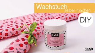 Wachstuch selber machen / Baumwolle beschichten mit &quot;Odicoat&quot;, wasserabweisend z.B. für Wash-Bag DIY