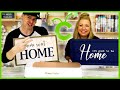 How to Make My First Farmhouse Sign with a Cricut Stencil