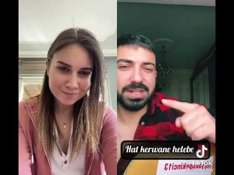 Ece Mumay Hat Kerwane Kürtçe Şarkı Söylüyor (Düet Tiktok Video)