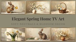Serene Spring TV Art Neutral Decor | Elegant 4K Screensaver for Living Rooms screenshot 5