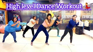 High Level Dance Workout💃II Bollywood Dance Workout🤩II Superfast Weightloss Dance session