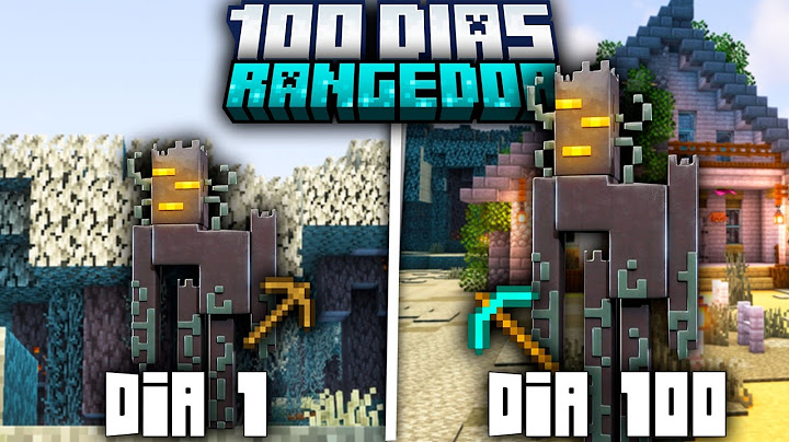 SOBREVIVI 100 DIAS SENDO O NOVO MOB RANGEDOR NO JARDIM PÁLIDO HARDCORE