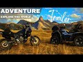 Atv  adventure bike  camping trip  trailer  cfmoto c force 625  yamaha tenere 700