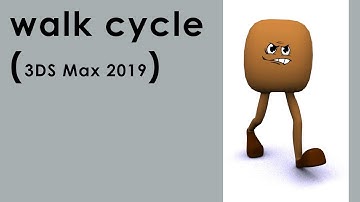 3ds max 2019 walk cycle