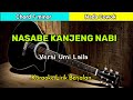 NASABE KANJENG NABI - KARAOKE LIRIK BERJALAN - VERSI UMI LAILA