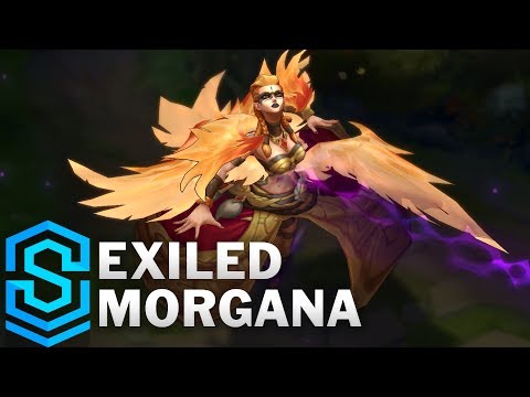 Exiled Morgana Skin Spotlight Pre Release League Of Legends Youtube