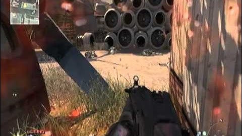 Modern Warfare 2 - On Top Of Airplane Trailer Park SOLO Tutorial