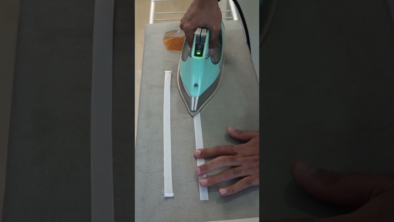 Como usar a barbatana costuravel de forma correta na costura de um vestido.