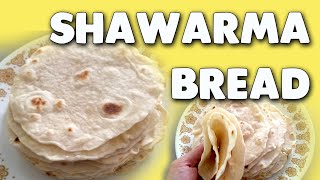 How to Make Shawarma Bread Without Yeast | Easy Pita Bread