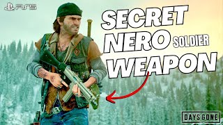 [ DAYS GONE ] HOW TO Unlock Nero Soldier Swat10 SECRET WEAPON!