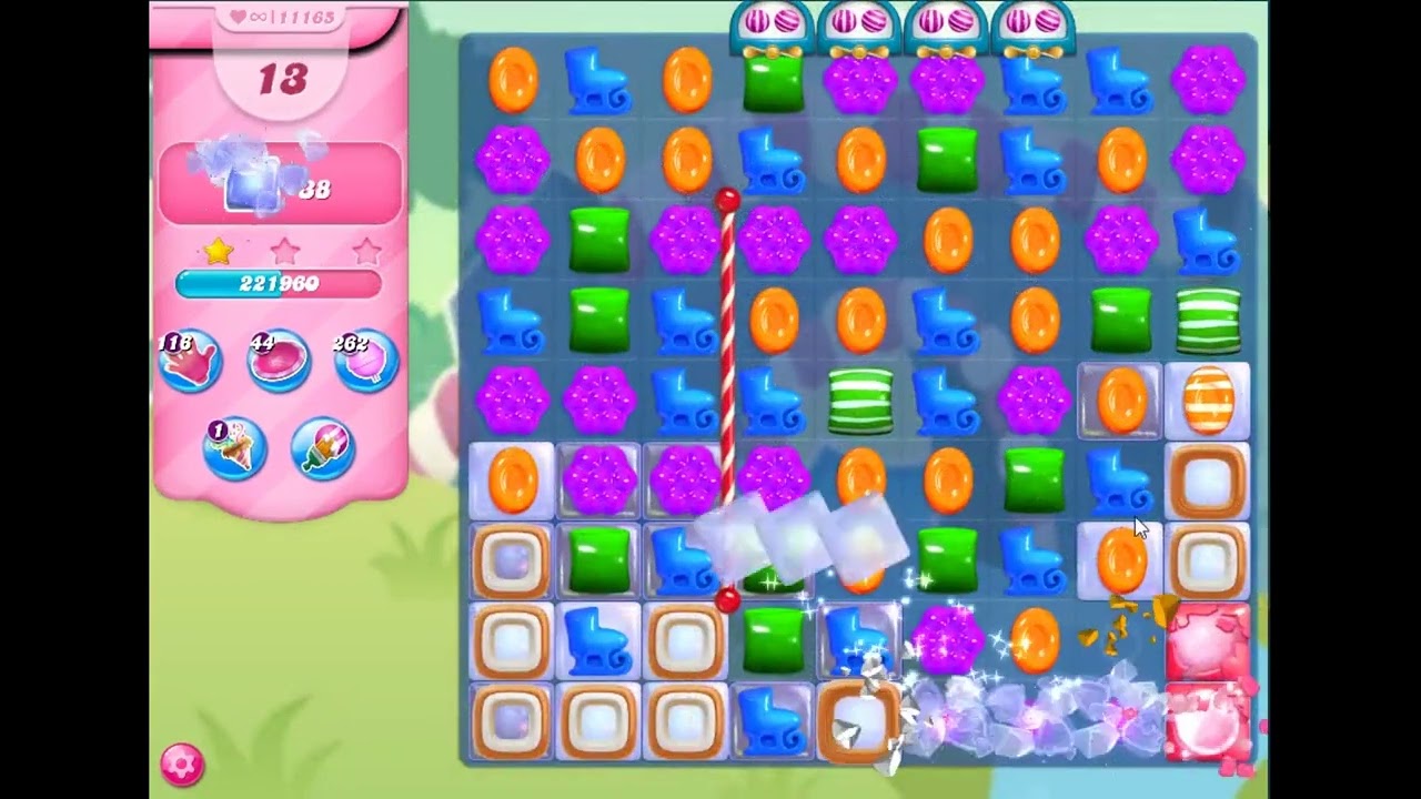 LEVEL.5 落下物 星 レトルト Candy Crush Saga Level 11165 - NO BOOSTERS | SKILLGAMING
