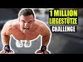 Die 1 MILLION Liegestütze Challenge | Sascha Huber (600.000 Abo Special)