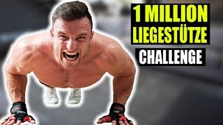 Die 1 Million Liegestütze Challenge | Sascha Huber (600.000 Abo Special)