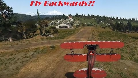 Flying Backwards with Scum Planes, Lands Instantly!
