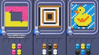 Yarn Flow Levels 1-2-3-4-5-6-7-8-9-10 Game Walkthrough