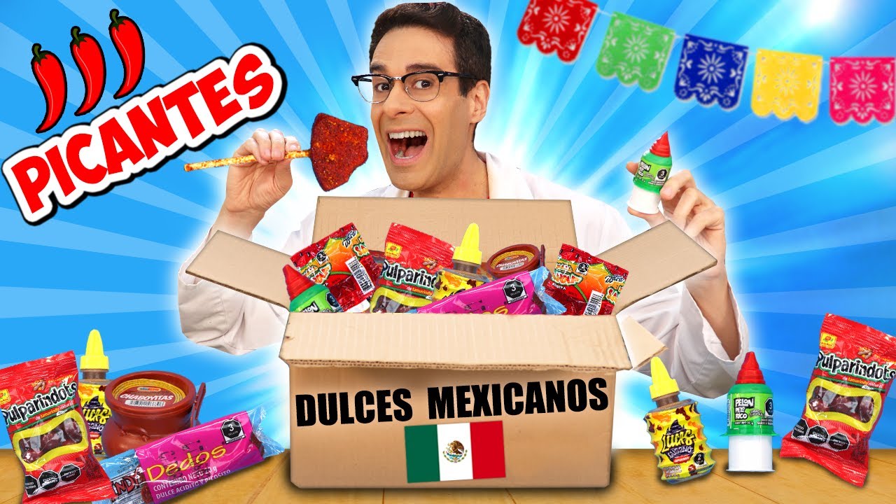 Probando DULCES MEXICANOS PICANTES 🔥