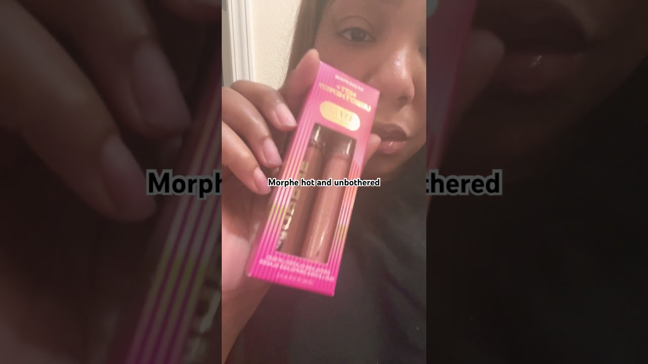 Morphe holiday collection drip glass