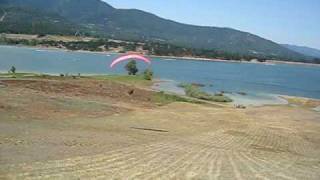 Bonnie's 1st flights at Ashland, Oregon training hill