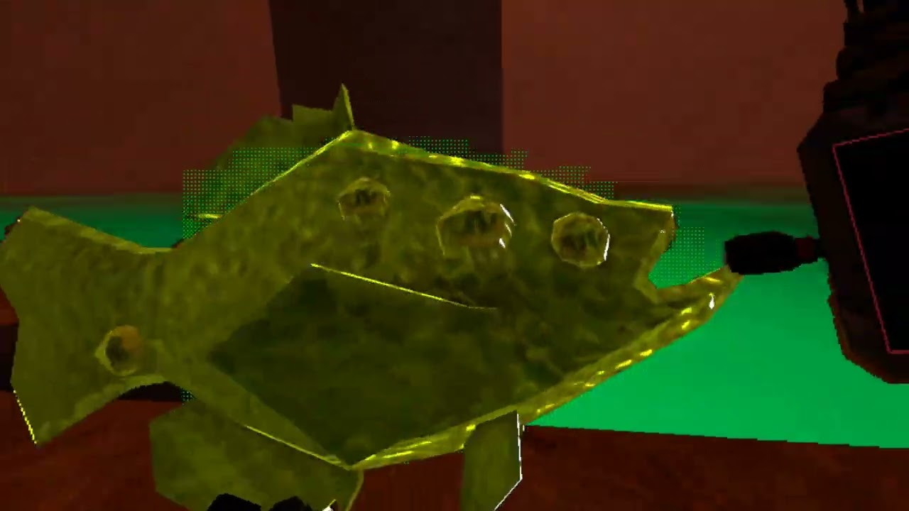 I caught all new radiation fish in factory map in animal company