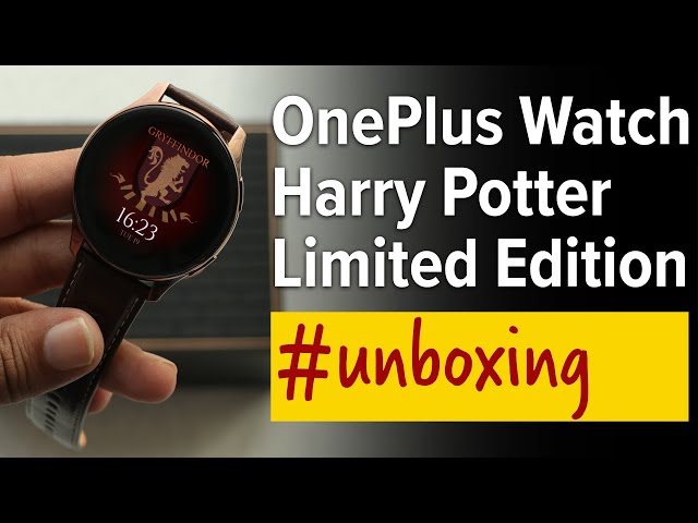 OnePlus Watch Harry Potter Limited Edition - The Nostalgic Time Keeper