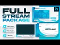 Clean full stream package design free template  tutorial by edwarddzn