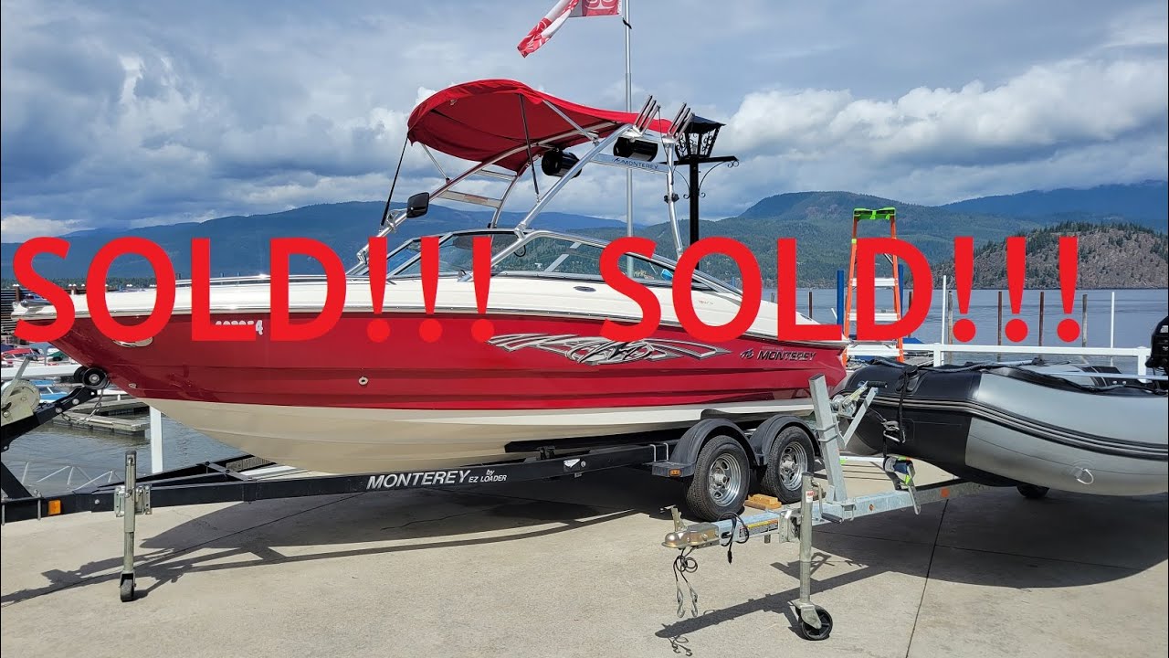 2007 Monterey 194fs - 5.0L TKS Mercruiser SOLD IN 2023
