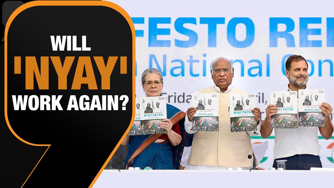 Congress releases Lok Sabha 2024 manifesto 'Nyay Patra': Promises to ...