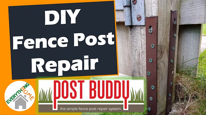 How To Fix A Broken Fence Post - Post Buddy - Easy DIY | Under 30 Minutes | Cheap | Any Post