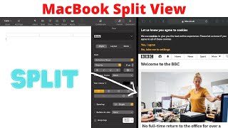 MacBook - How To Use Split Screen - Big Sur