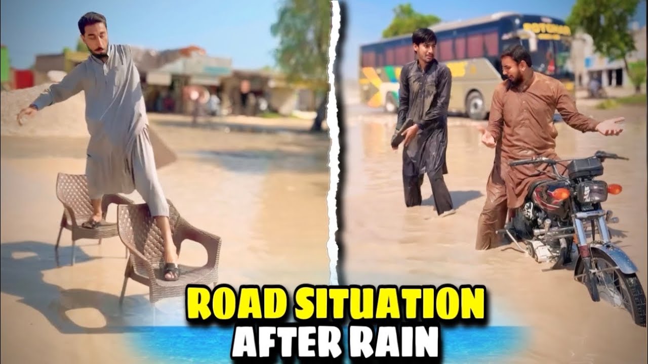 Barish Ke bad Road ki situation