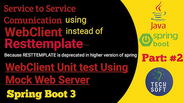 WebClient Unit Test | Service to service communication | How to use webclient in spring boot