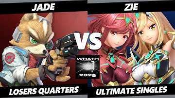 Wrath 2025 TOP 8 - Jade (Fox) Vs. Zie (Pyra Mythra) Smash Ultimate - SSBU