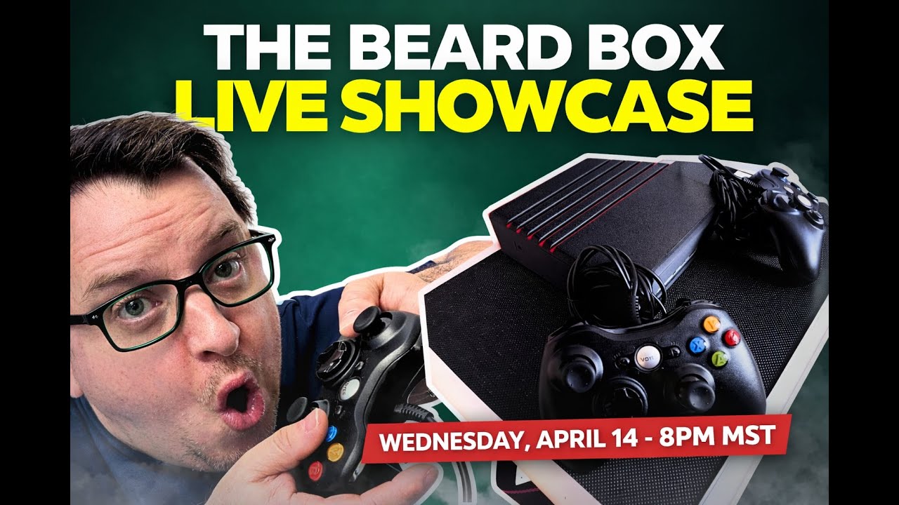 The Beard Box LIVE — Interactive Retro Gaming Showcase