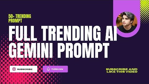 Top 50+ Trending Ai Gemini Prompt | Ai Gemini Photo Editing| Chatgpt Photos Prompt #aigemini