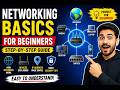 👉 Networking Basics for Beginners (Step-by-Step Guide) | Learn Computer Networking Fast