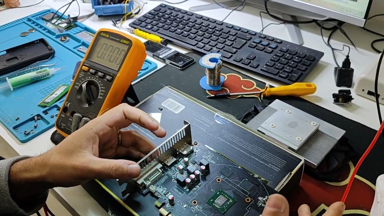 RX550 - liga, mas não dá vídeo. 🤔💻🖥️