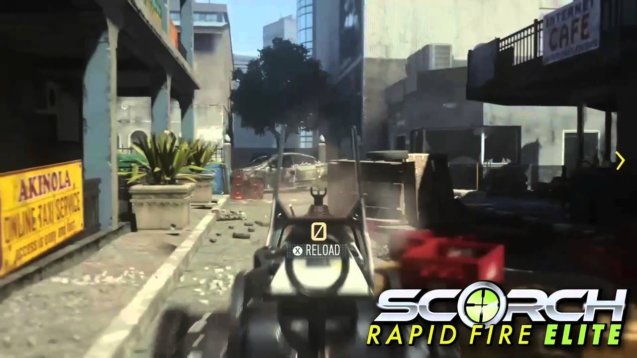 Xbox One Advanced Warfare Scorch Rapid Fire Elite Gameplay - Modjunkiez