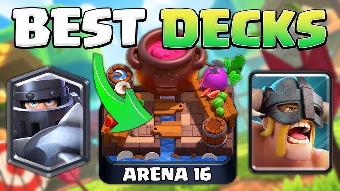 TOP 3 BEST DECKS for ARENA 14-15 to PUSH TROPHIES FAST!🏆 (5 PRO