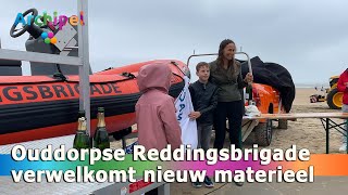 Ouddorpse Reddingsbrigade verwelkomt nieuw materieel