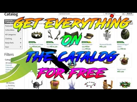 Roblox How To Get Anything On The Catalog For Free - pastebin roblox catalog hack