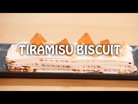 Vidéo: Tiramisu Aux Biscuits
