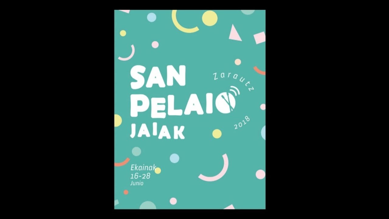 Bidasoako Erraldoiak. Zarautz. San Pelaio Jaiak 2018/06/24